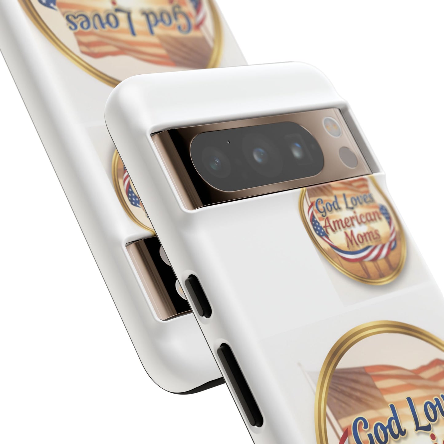 God Loves American Moms-Phone Case