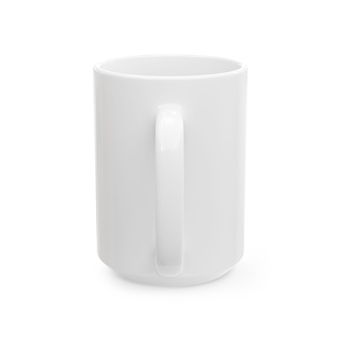 Mom, My Life Rainbow Rainbow Floral Ceramic Mug