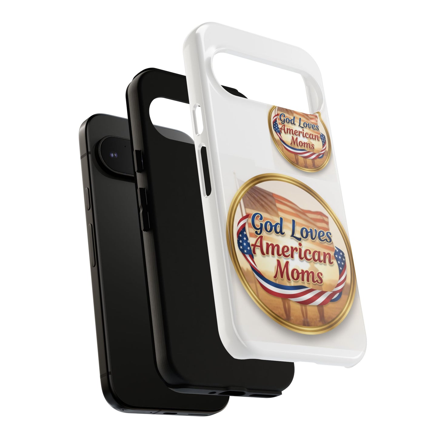God Loves American Moms-Phone Case