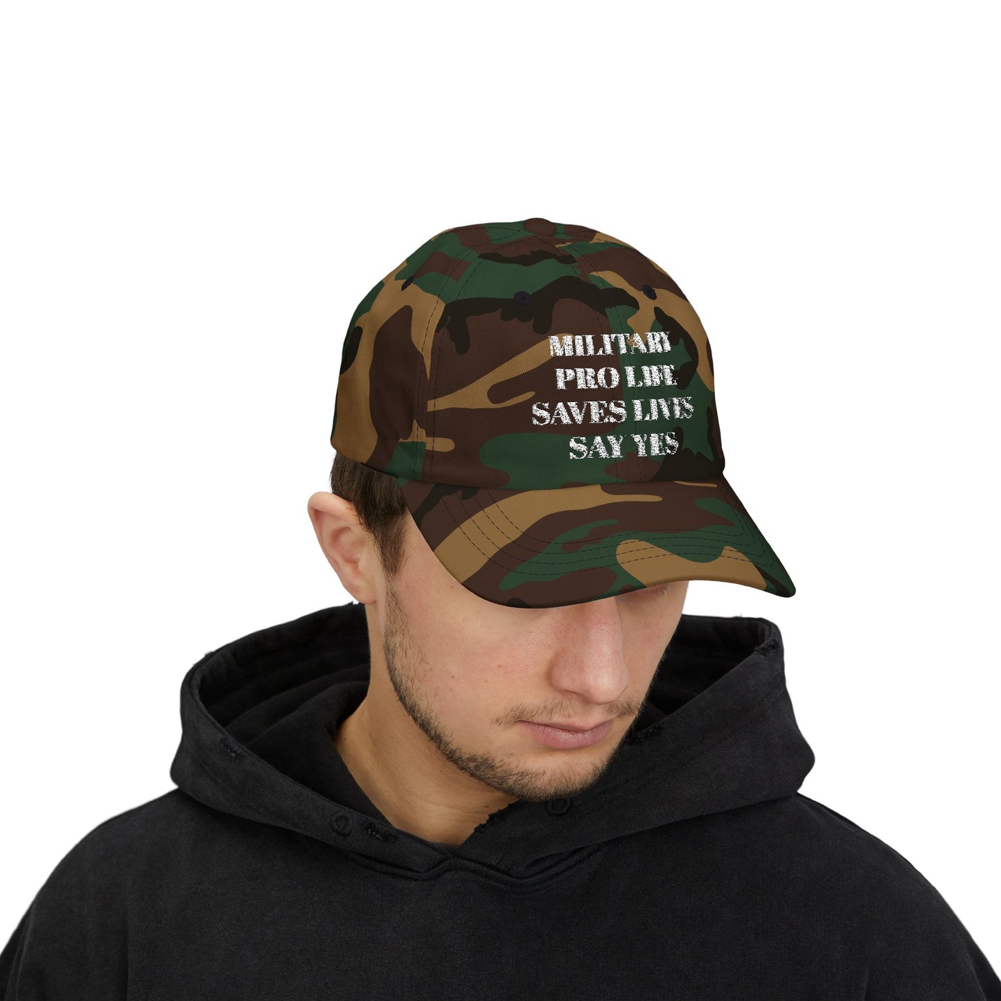Military Pro-Life Classic Dad Cap