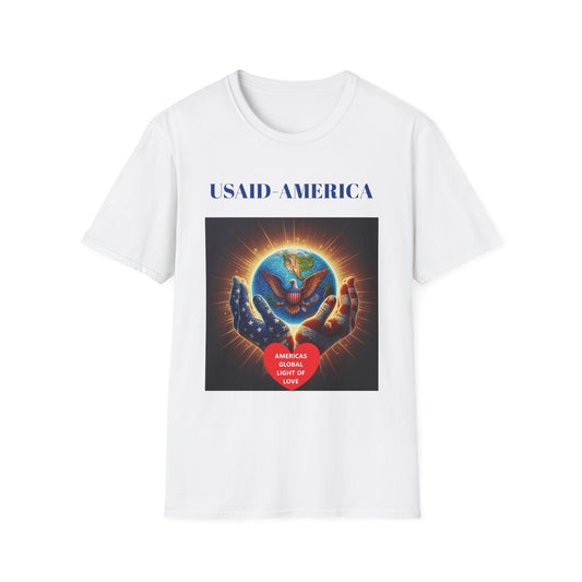 USAID-AMERICA: Shining Global Love Tshirt