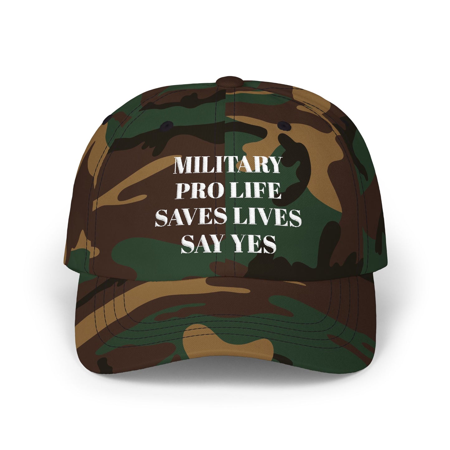 Military Pro-Life Classic Dad Cap