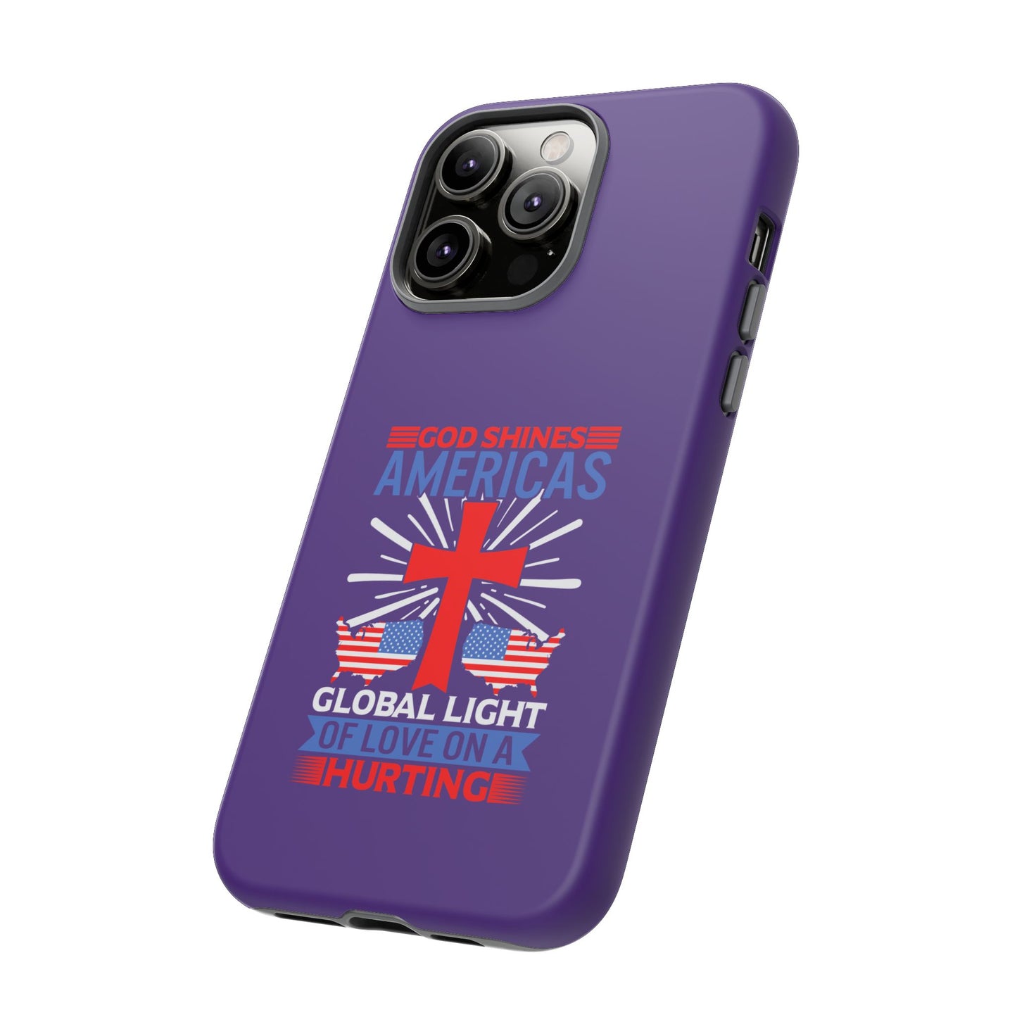 God Shines Global Light Of Love Cellphone Case