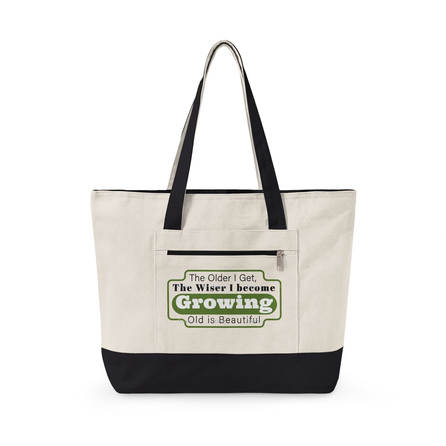 Growing Old is Beautiful Garden-Inspired Gift Tote