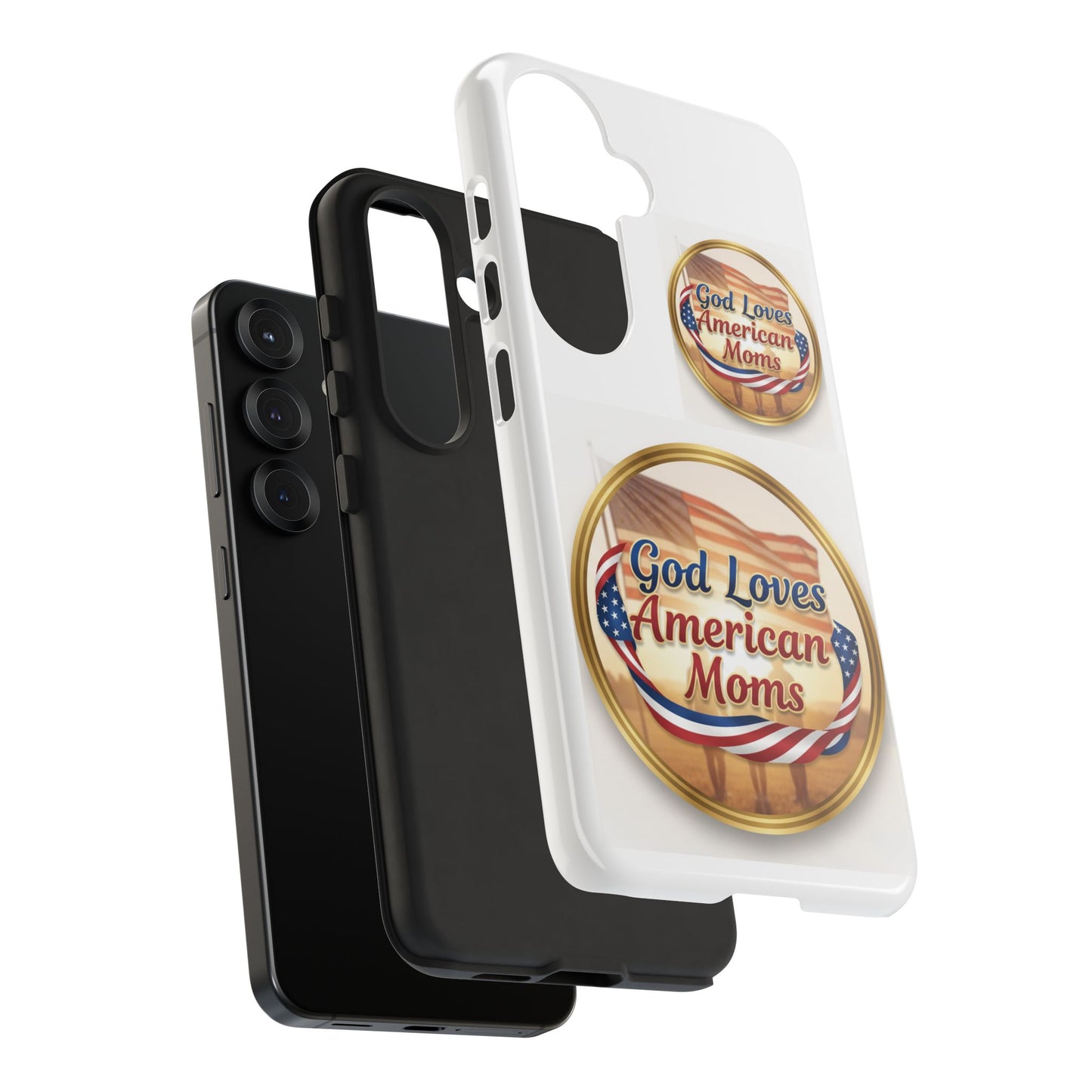 God Loves American Moms-Phone Case