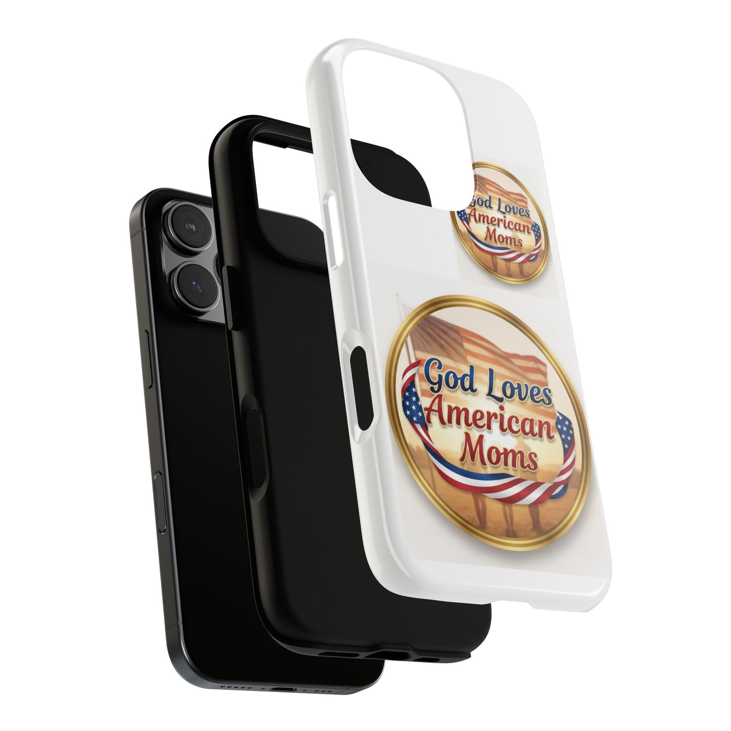 God Loves American Moms-Phone Case
