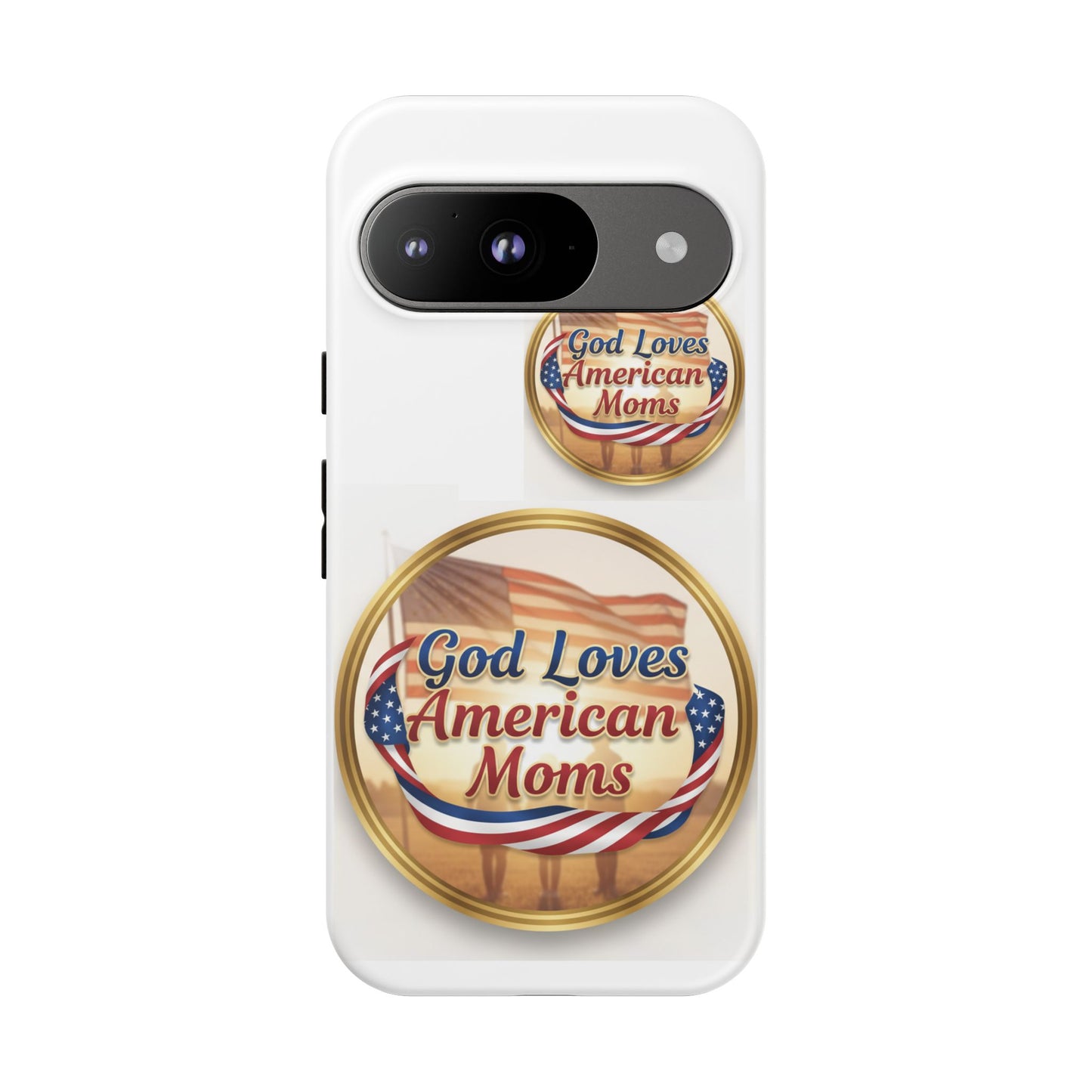 God Loves American Moms-Phone Case