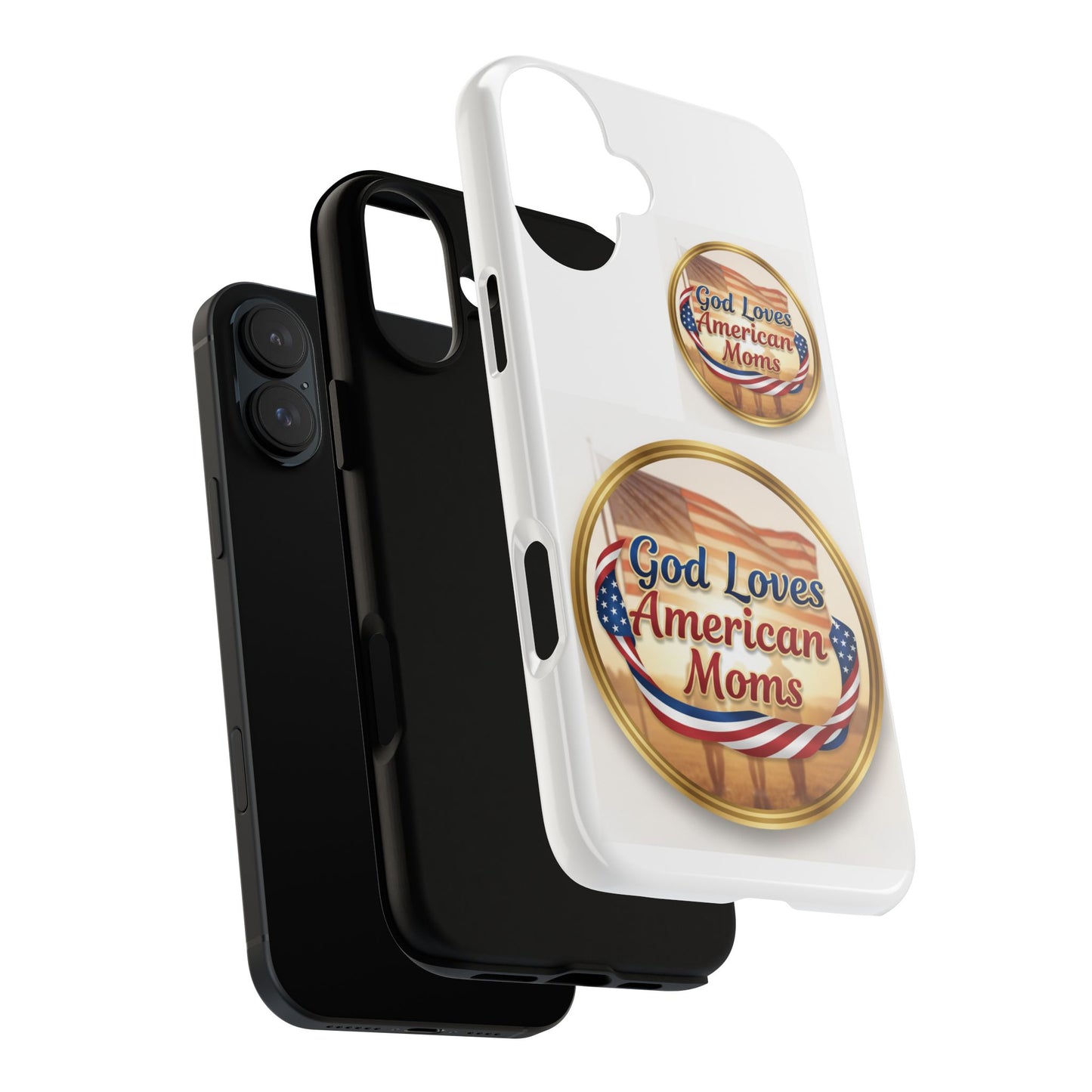 God Loves American Moms-Phone Case