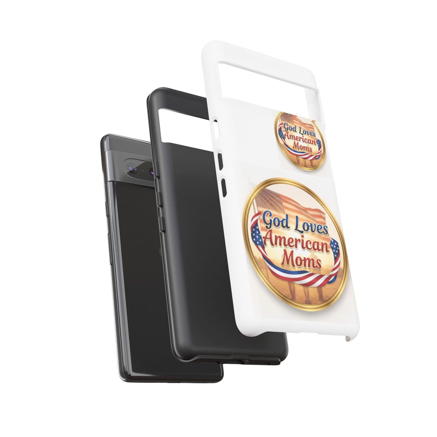 God Loves American Moms-Phone Case