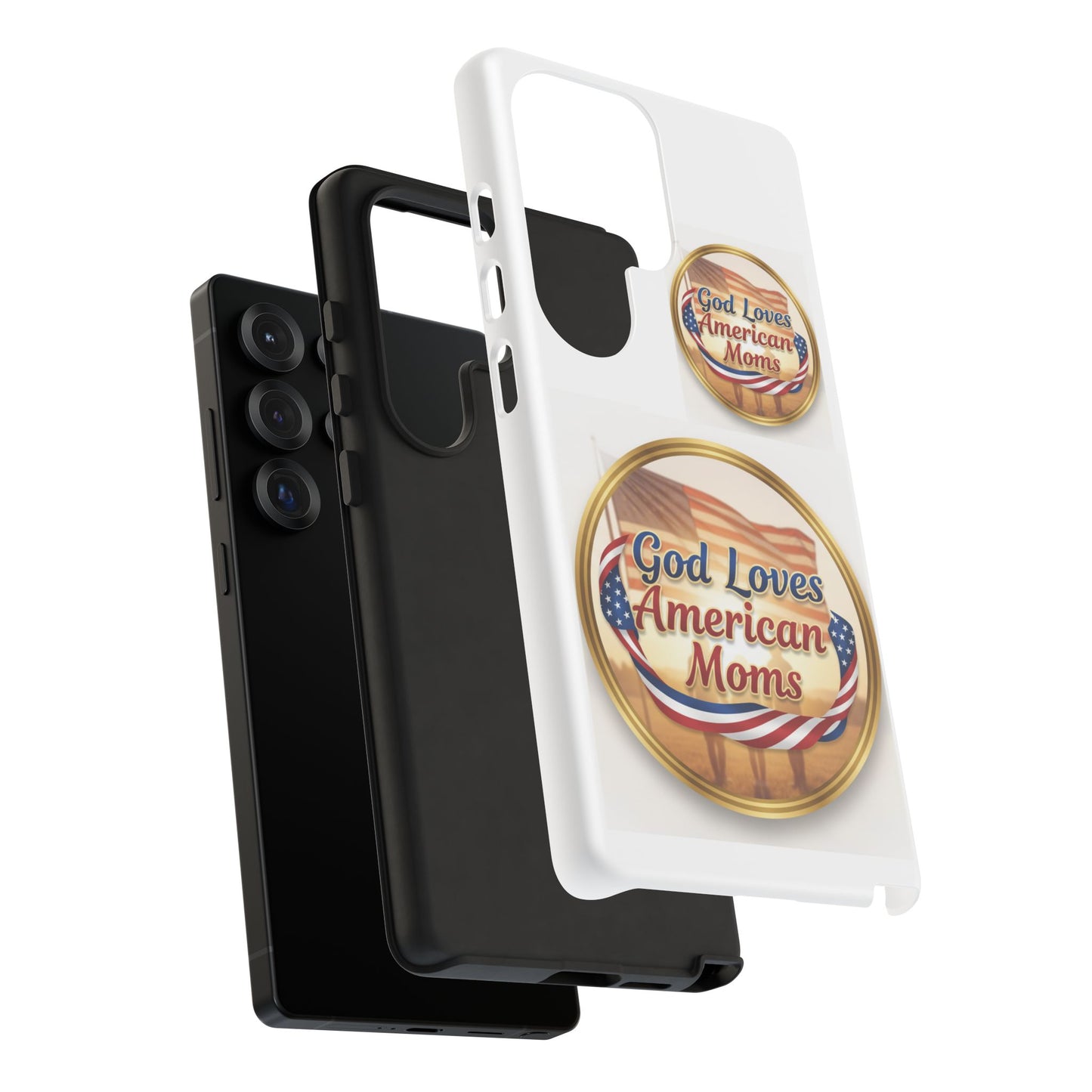 God Loves American Moms-Phone Case