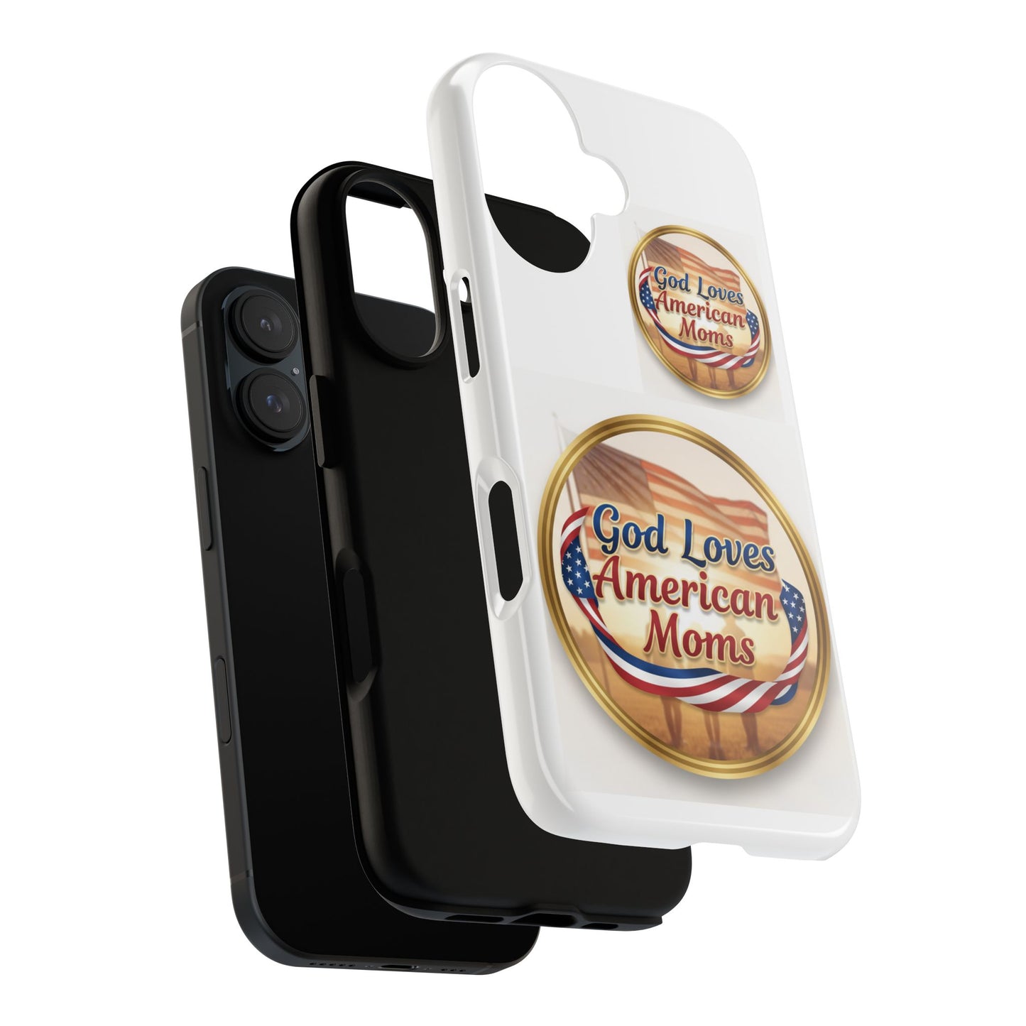 God Loves American Moms-Phone Case