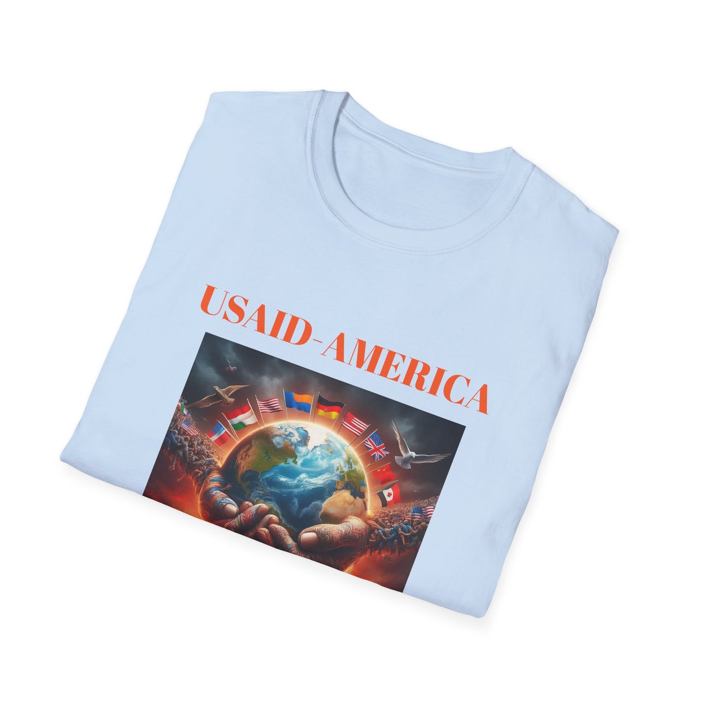 USAID-AMERICA Join Hands T-Shirt