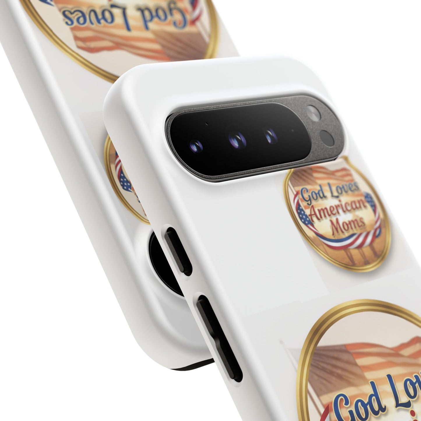 God Loves American Moms-Phone Case
