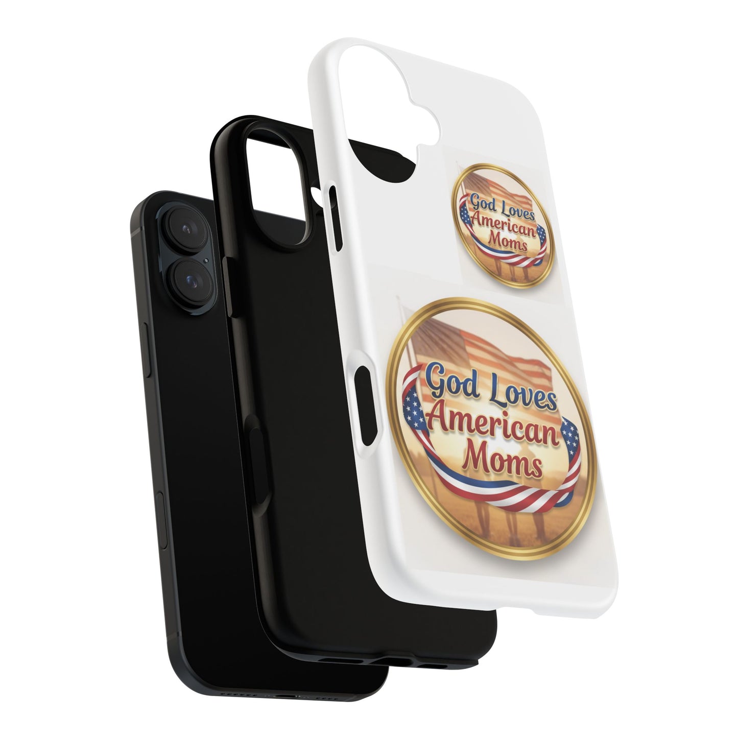God Loves American Moms-Phone Case