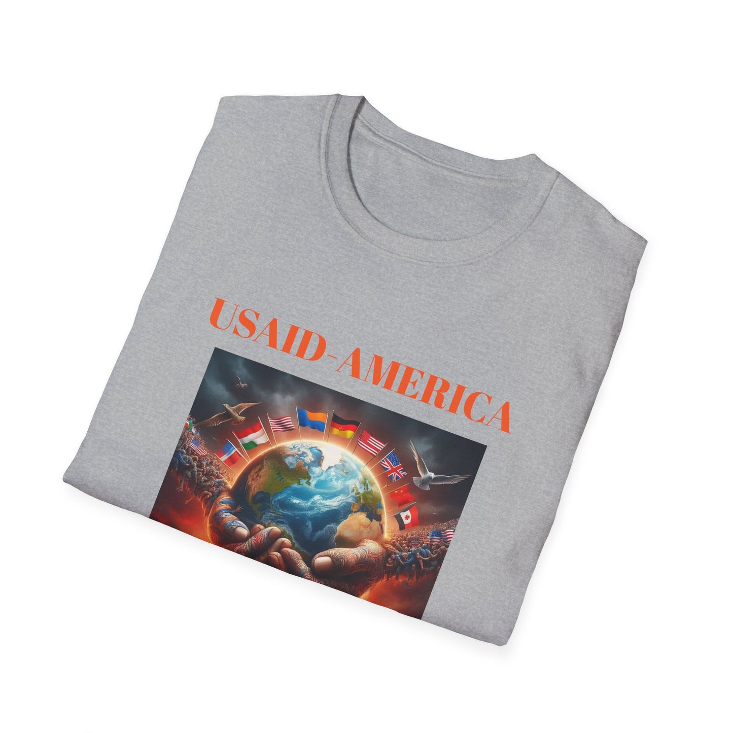 USAID-AMERICA Join Hands T-Shirt
