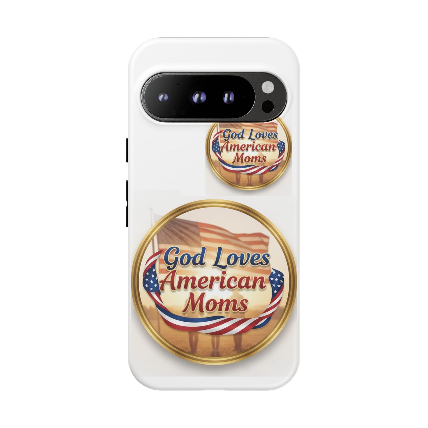 God Loves American Moms-Phone Case