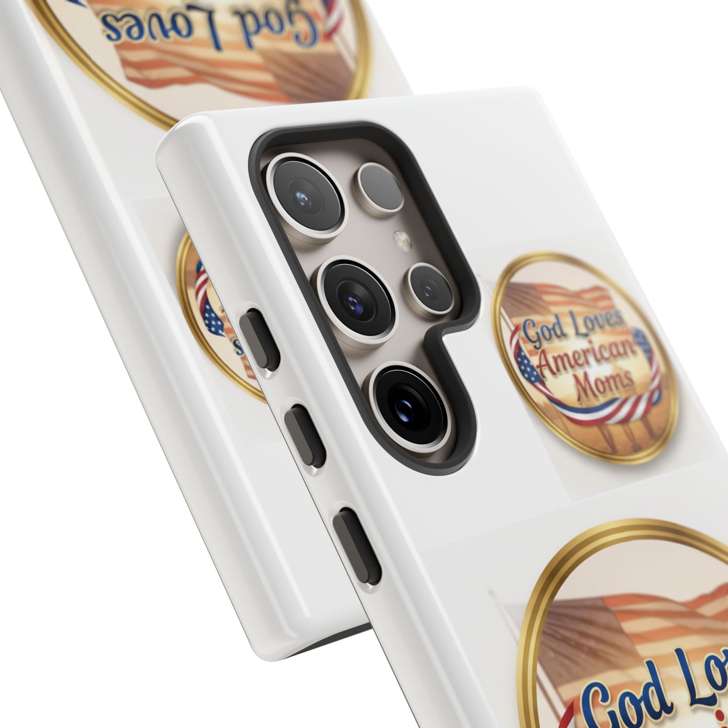 God Loves American Moms-Phone Case