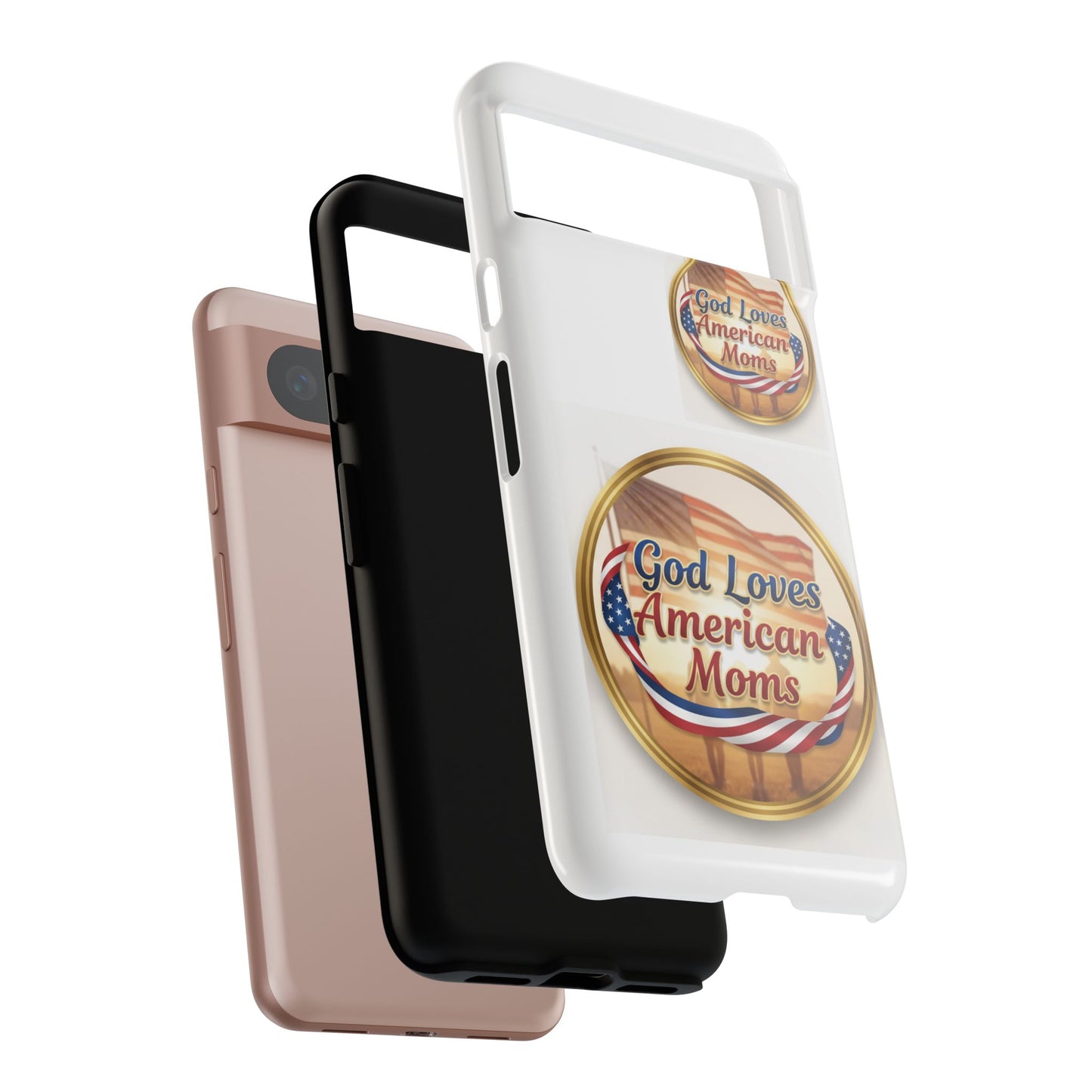 God Loves American Moms-Phone Case