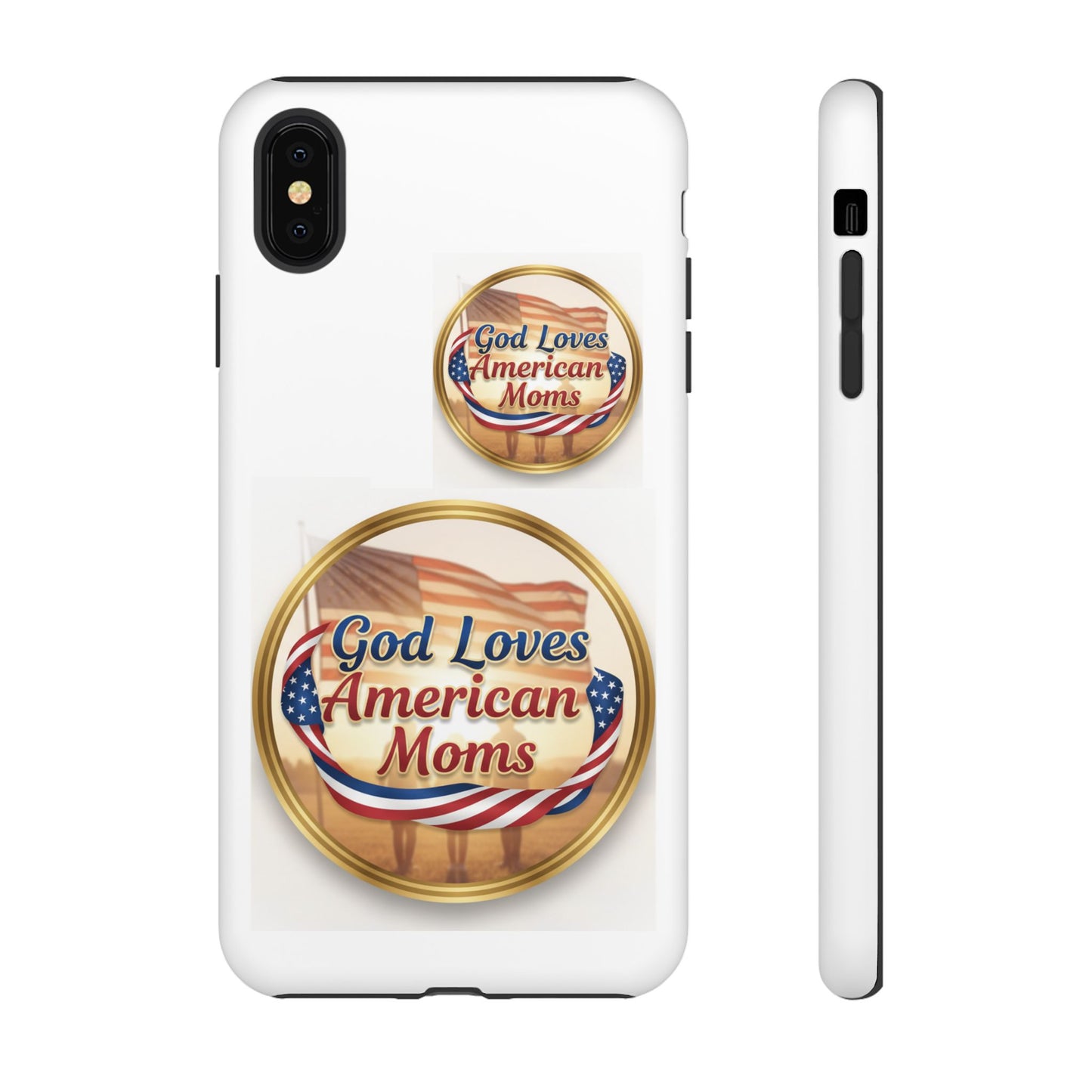 God Loves American Moms-Phone Case