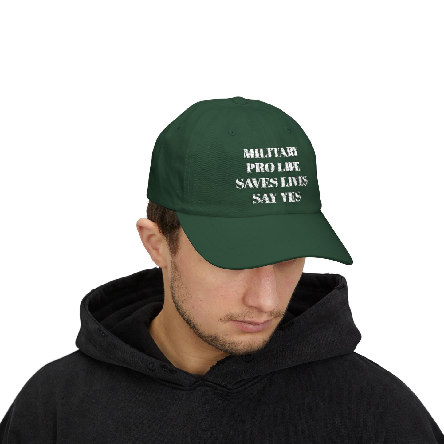 Military Pro-Life Classic Dad Cap