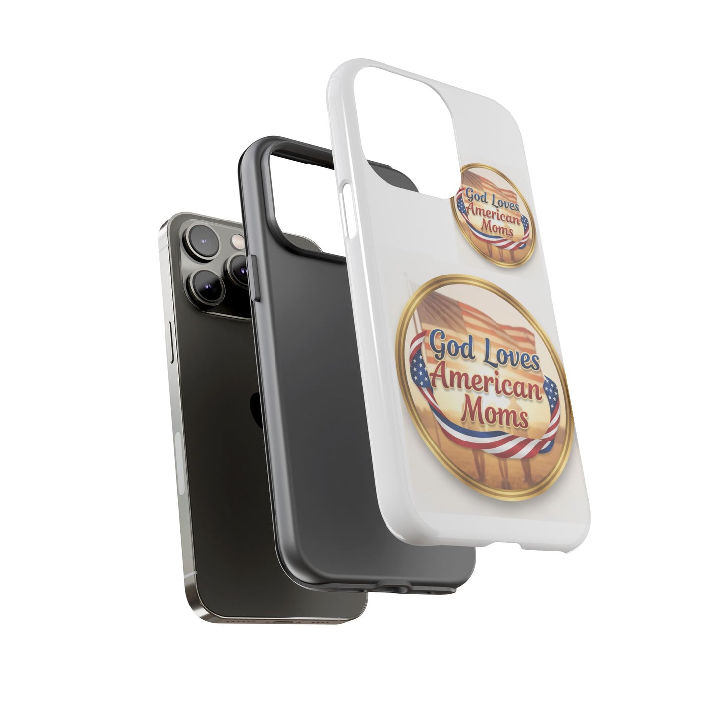 God Loves American Moms-Phone Case