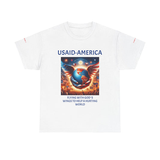 USAID Flying with God's Wings Tee