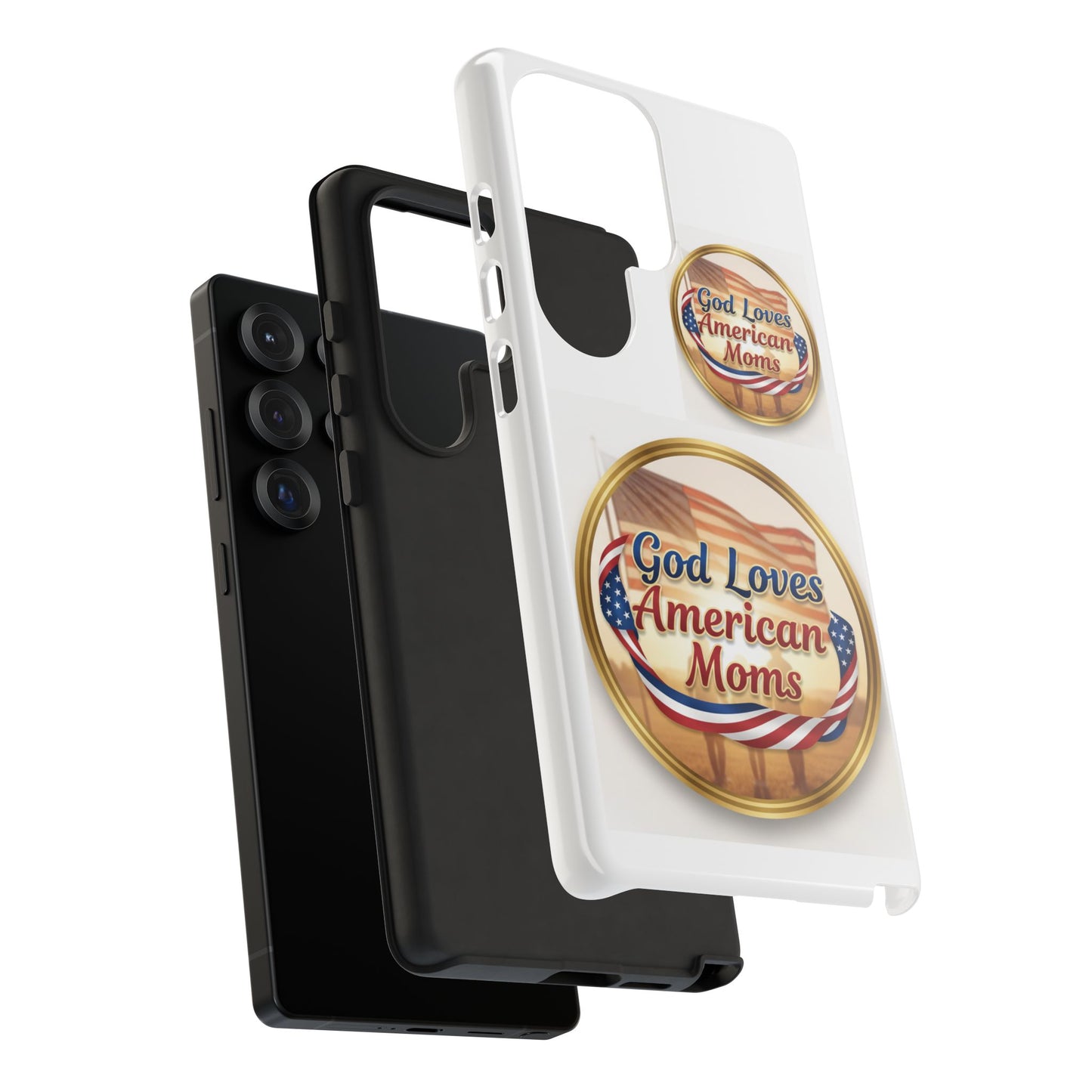 God Loves American Moms-Phone Case