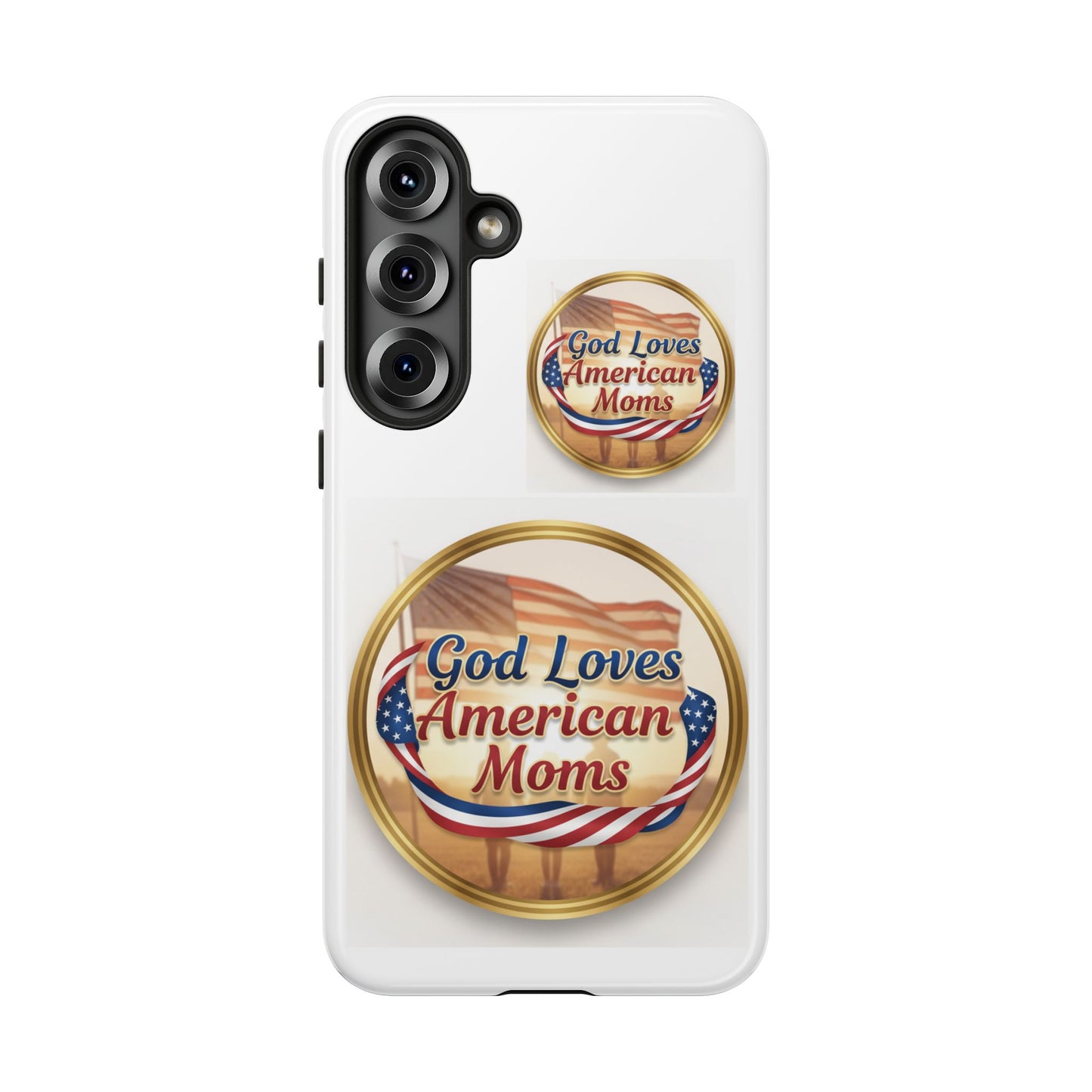 God Loves American Moms-Phone Case