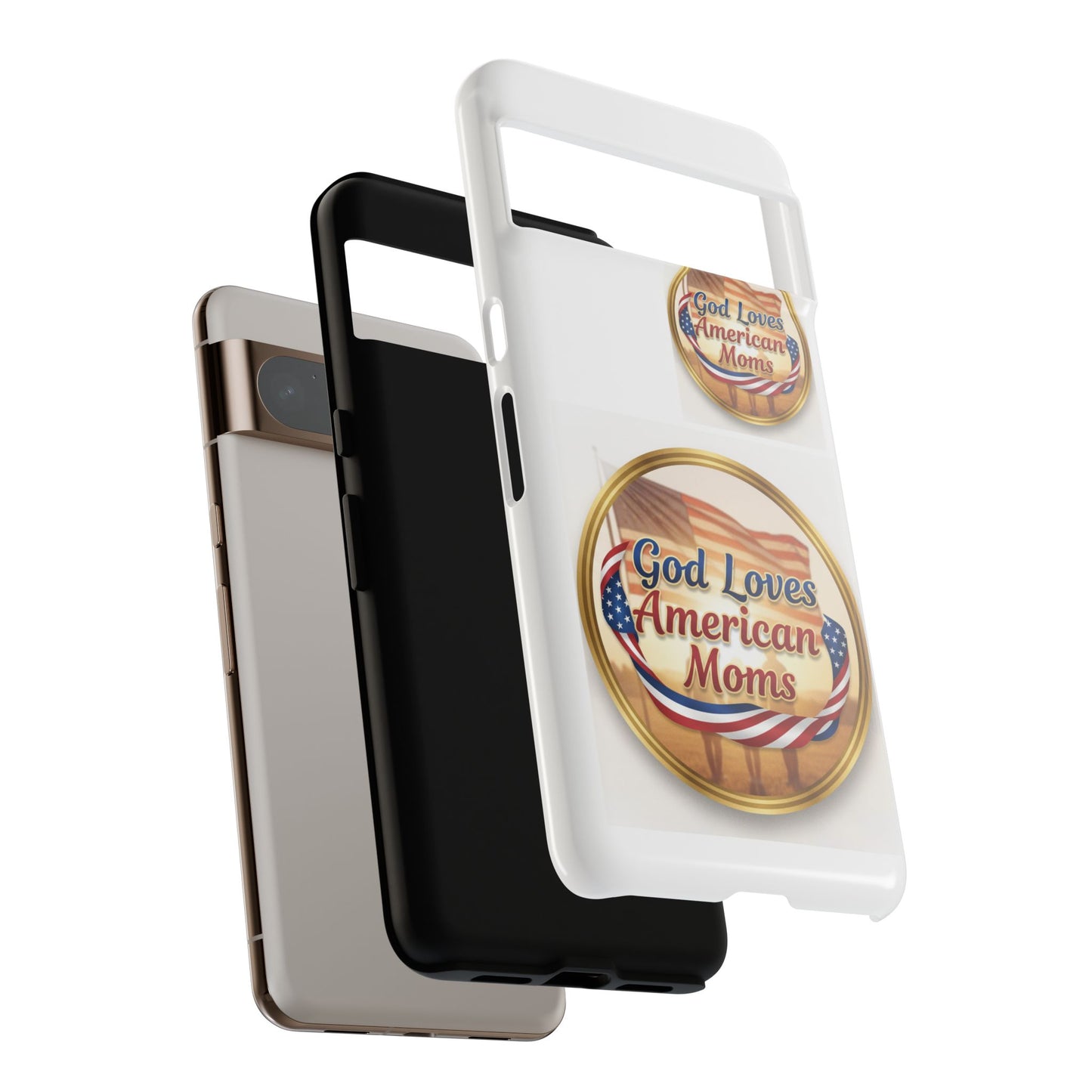 God Loves American Moms-Phone Case