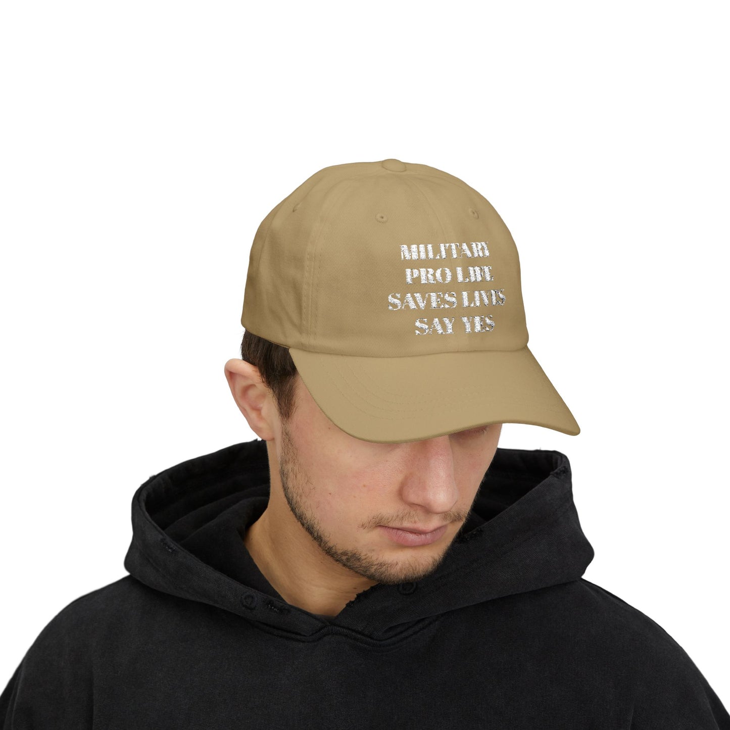 Military Pro-Life Classic Dad Cap