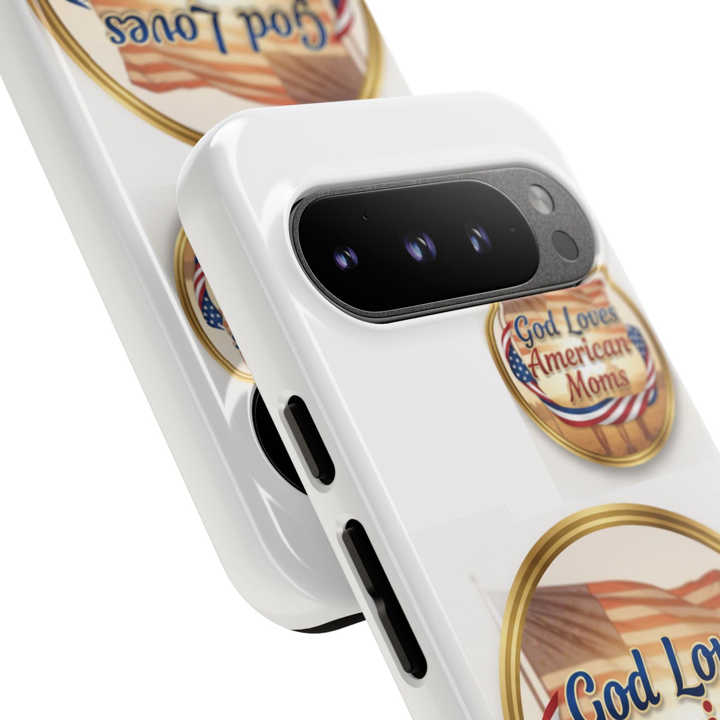 God Loves American Moms-Phone Case