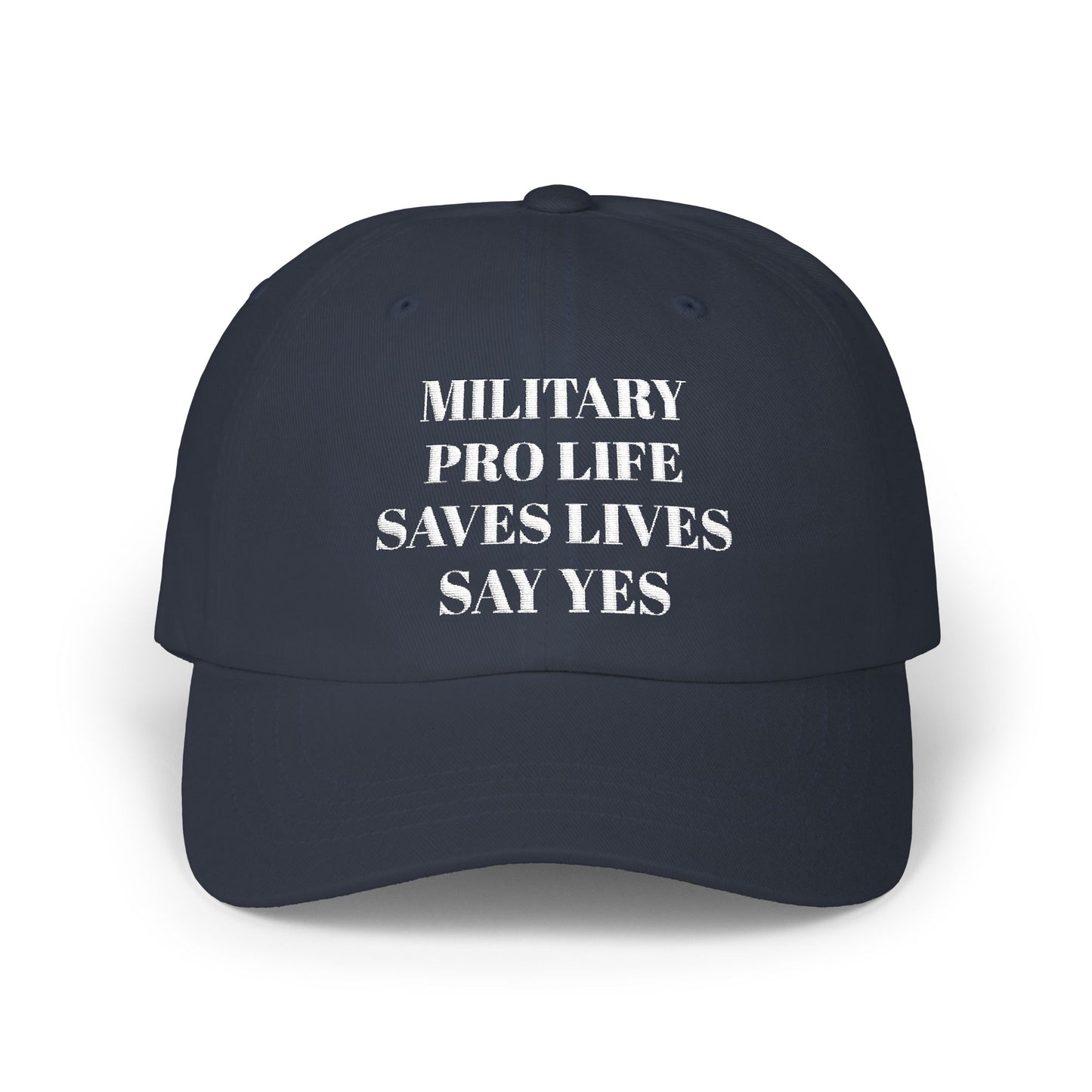 Military Pro-Life Classic Dad Cap