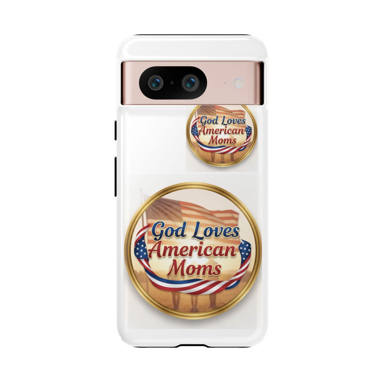 God Loves American Moms-Phone Case
