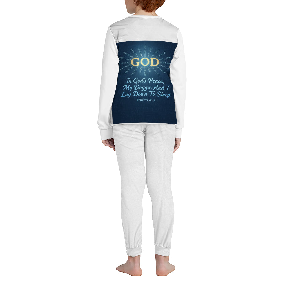My Doggie and I  In God's PeaceKids Pajamas Set