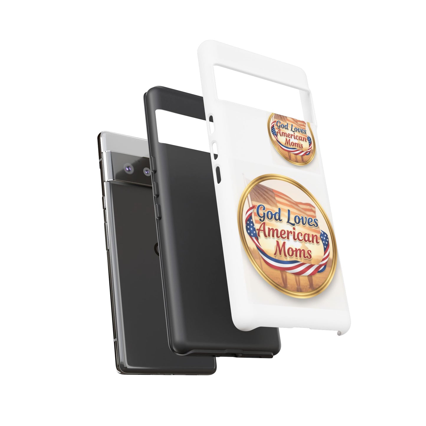 God Loves American Moms-Phone Case