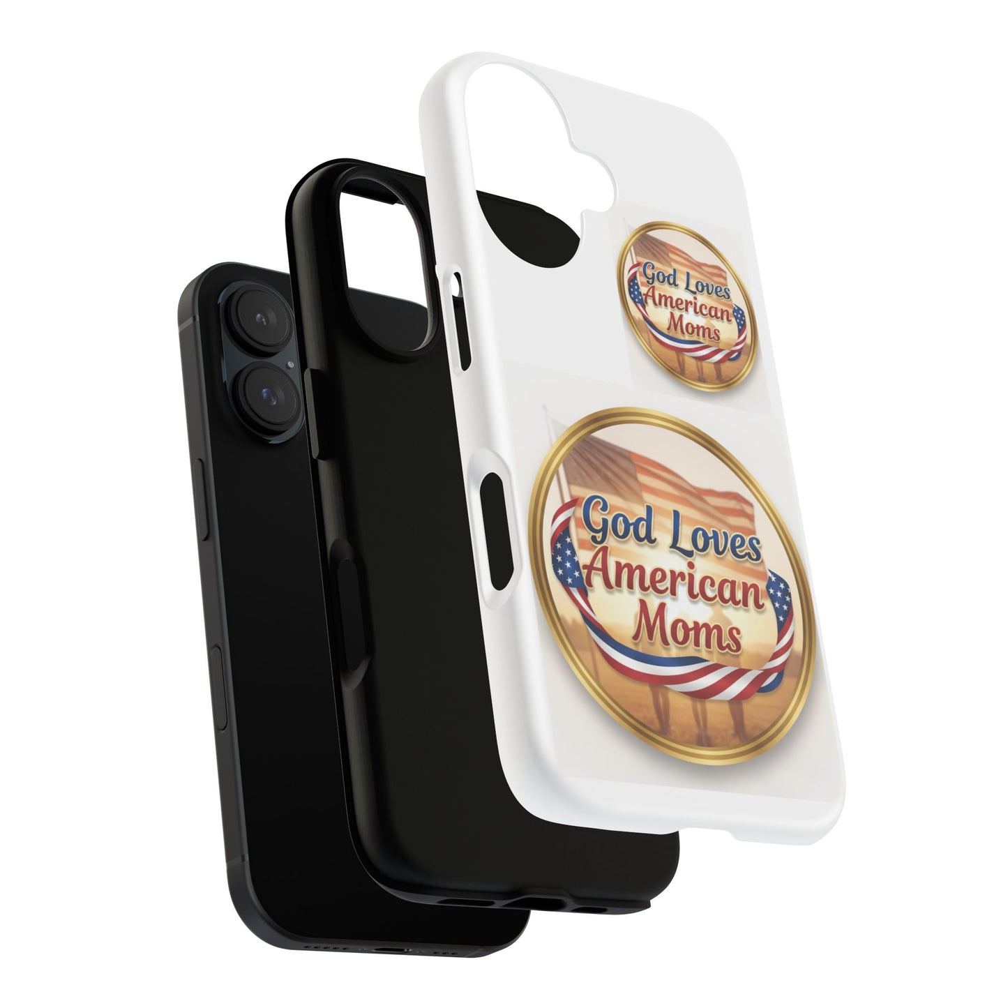 God Loves American Moms-Phone Case