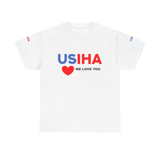 USIHA We Love You T-Shirt