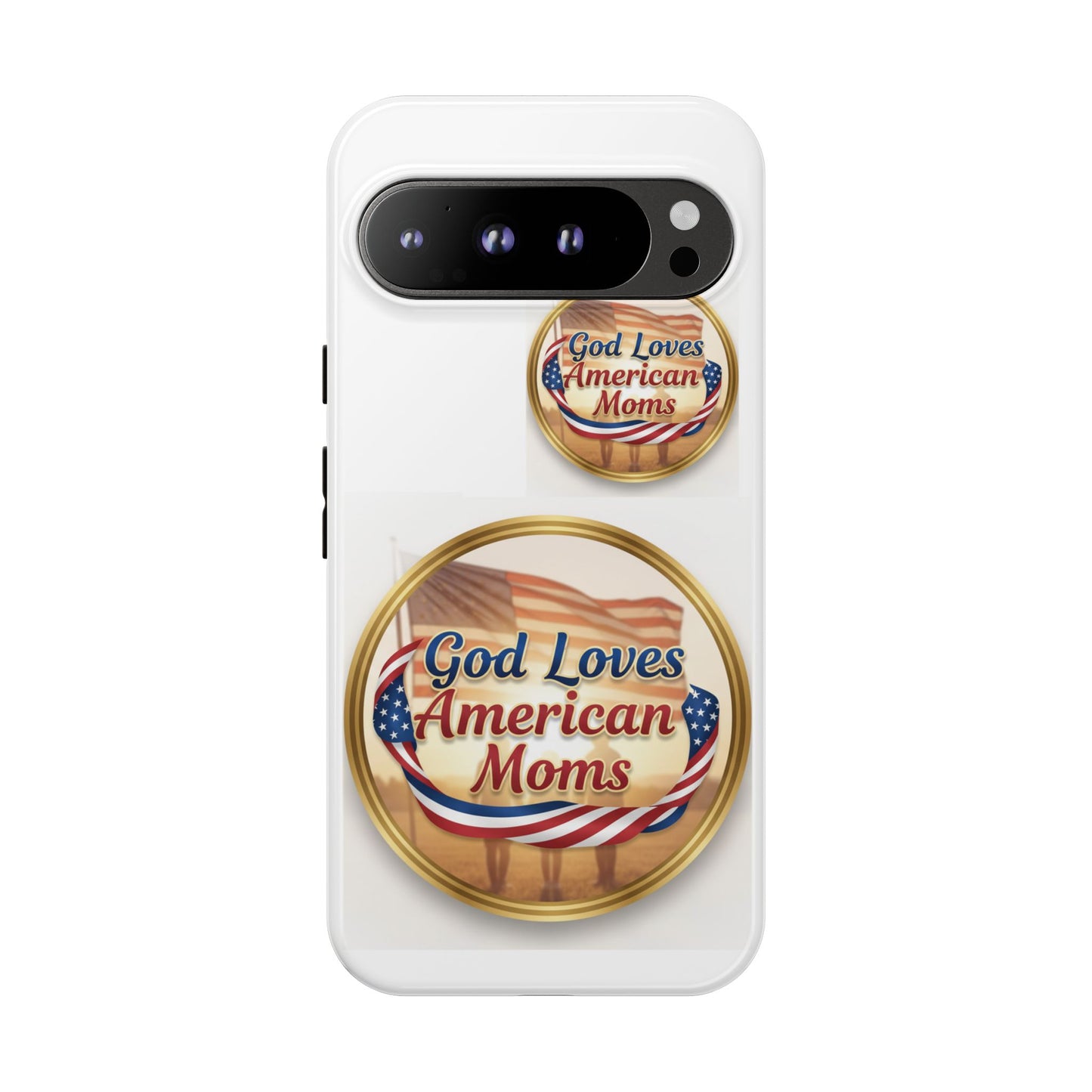 God Loves American Moms-Phone Case