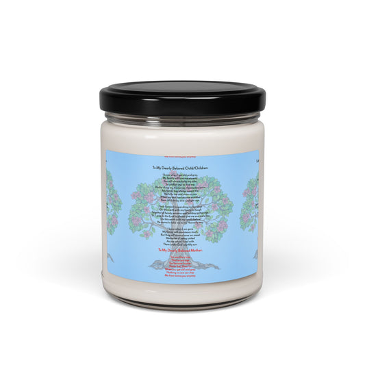 Mom, My Tree Of Life  Scented Soy Candle
