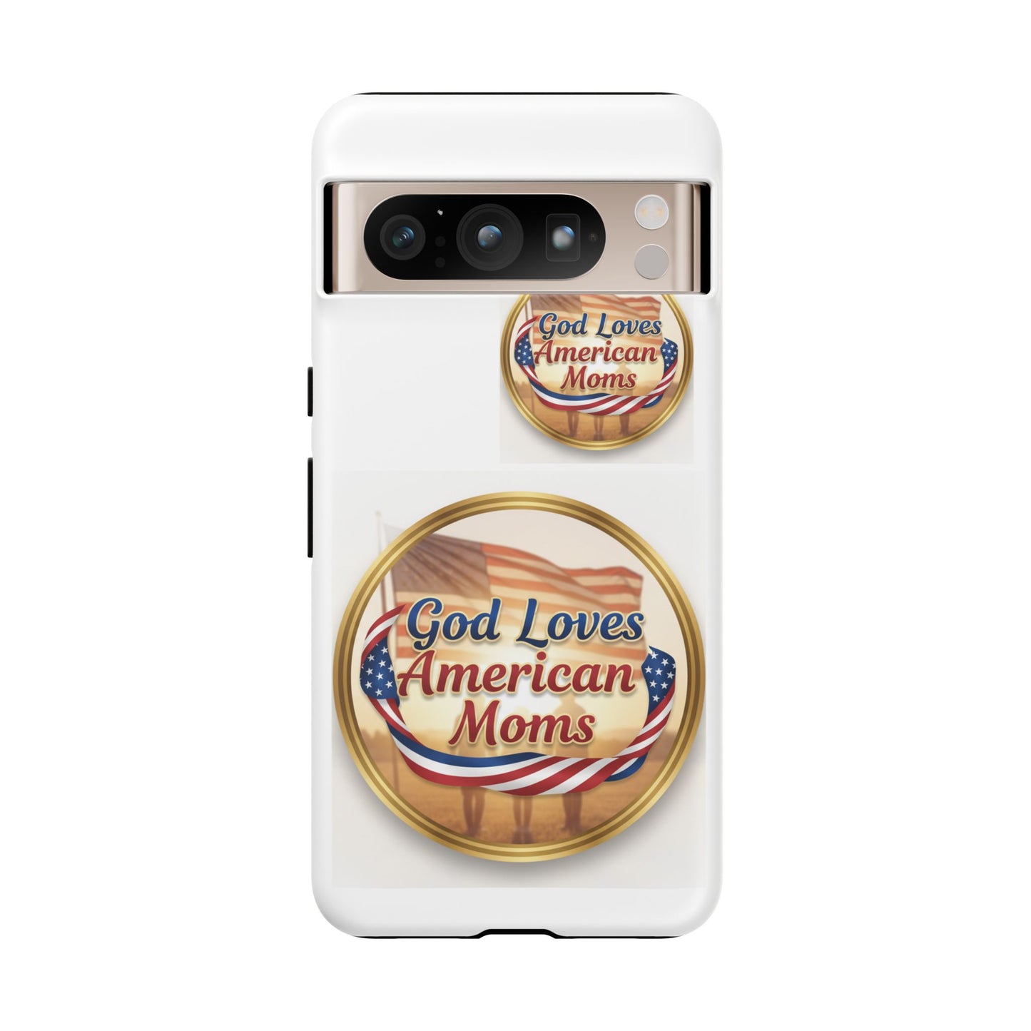 God Loves American Moms-Phone Case