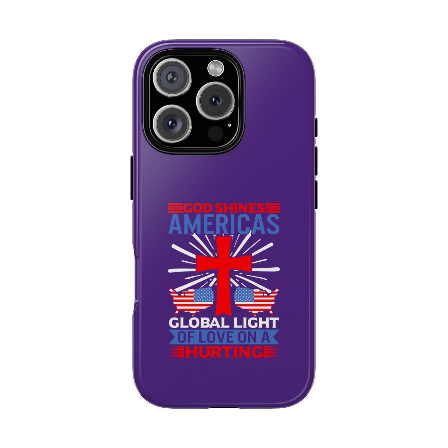 God Shines Global Light Of Love Cellphone Case