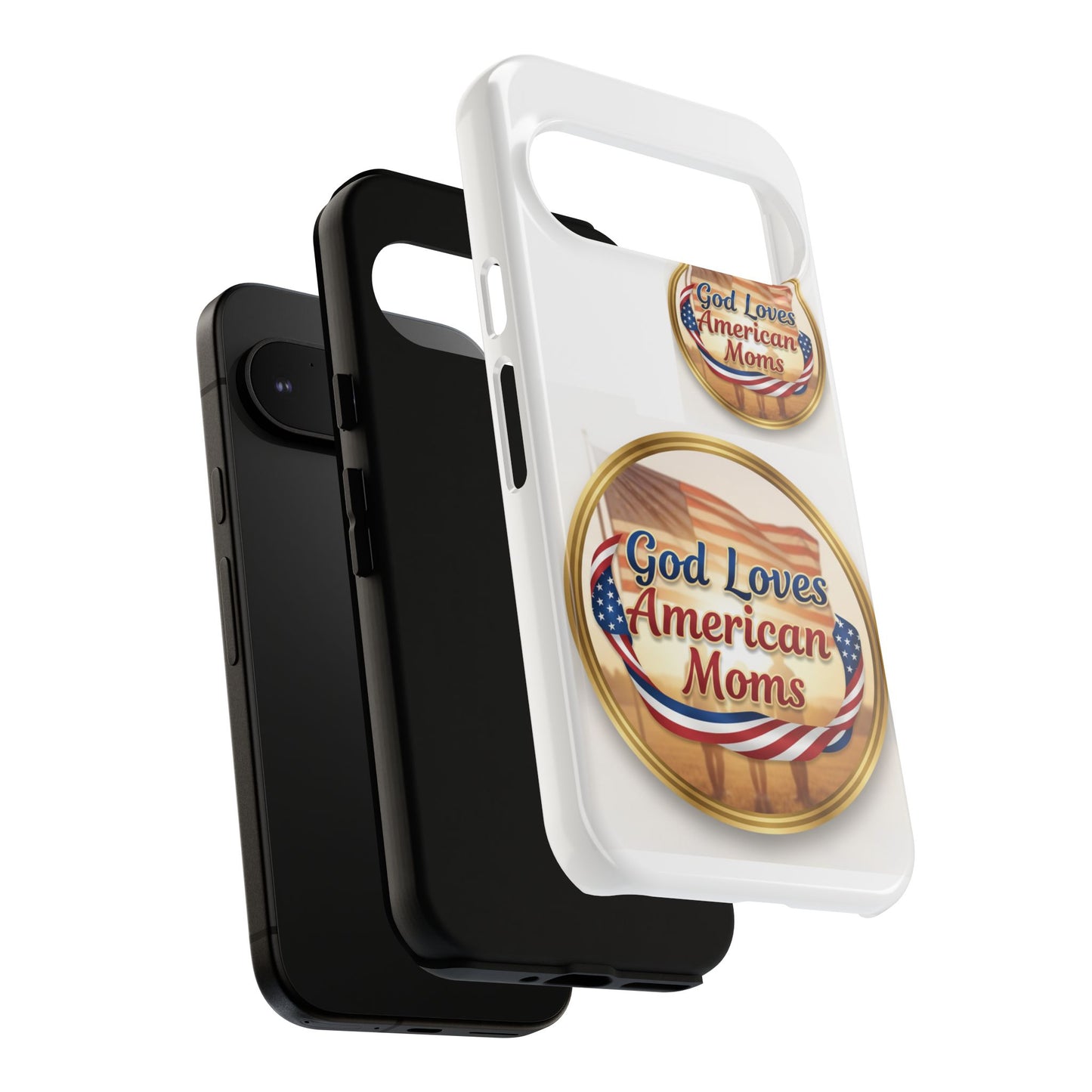 God Loves American Moms-Phone Case