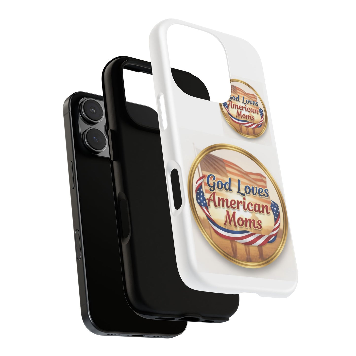 God Loves American Moms-Phone Case