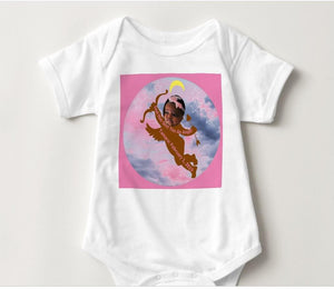 Baby Bodysuit-God Sent Me An Angel Pampered Princess Girl You'll Cherish Love Jersey Bodysuit (Ages Newborn -24 Months) - Voiceopin International: Child Abuse Information & Online Shopping Center