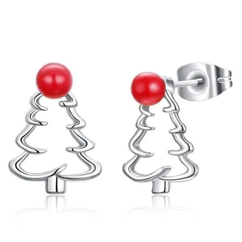 Christmas Tree Stud Designer Earring - Voiceopin International: Child Abuse Information & Online Shopping Center