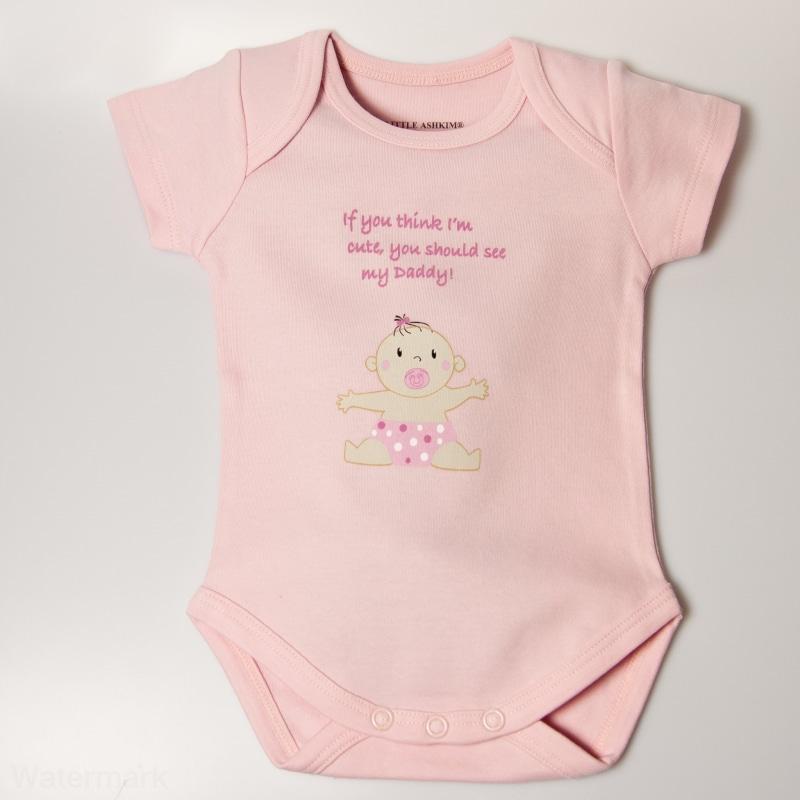 Cute as Daddy Bodysuit - Voiceopin International: Child Abuse Information & Online Shopping Center