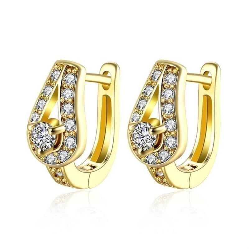 Golden NYC Mini Pave Stones Designer Earring - Voiceopin International: Child Abuse Information & Online Shopping Center