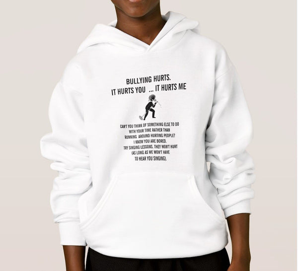 Hoodie And Sweatshirt-Bullying Hurts Just Say No to Bullying You''ll Cherish Love Hoodie And Sweatshirt - Voiceopin International: Child Abuse Information & Online Shopping Center