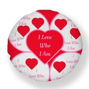 I Love Who I Am Pillow Case - Voiceopin International: Child Abuse Information & Online Shopping Center