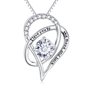 I Love You Necklace in Silver - Voiceopin International: Child Abuse Information & Online Shopping Center